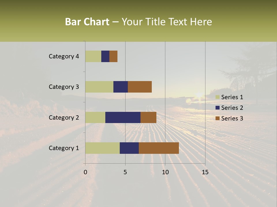 Crosscountry Fresh Trail PowerPoint Template