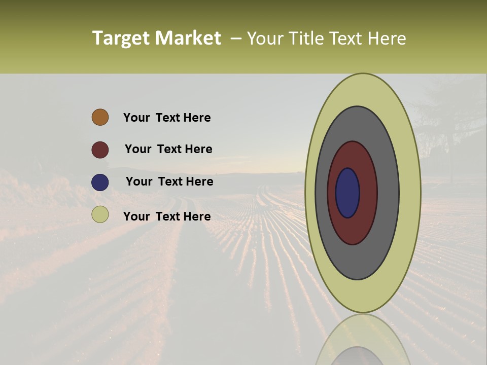 Crosscountry Fresh Trail PowerPoint Template