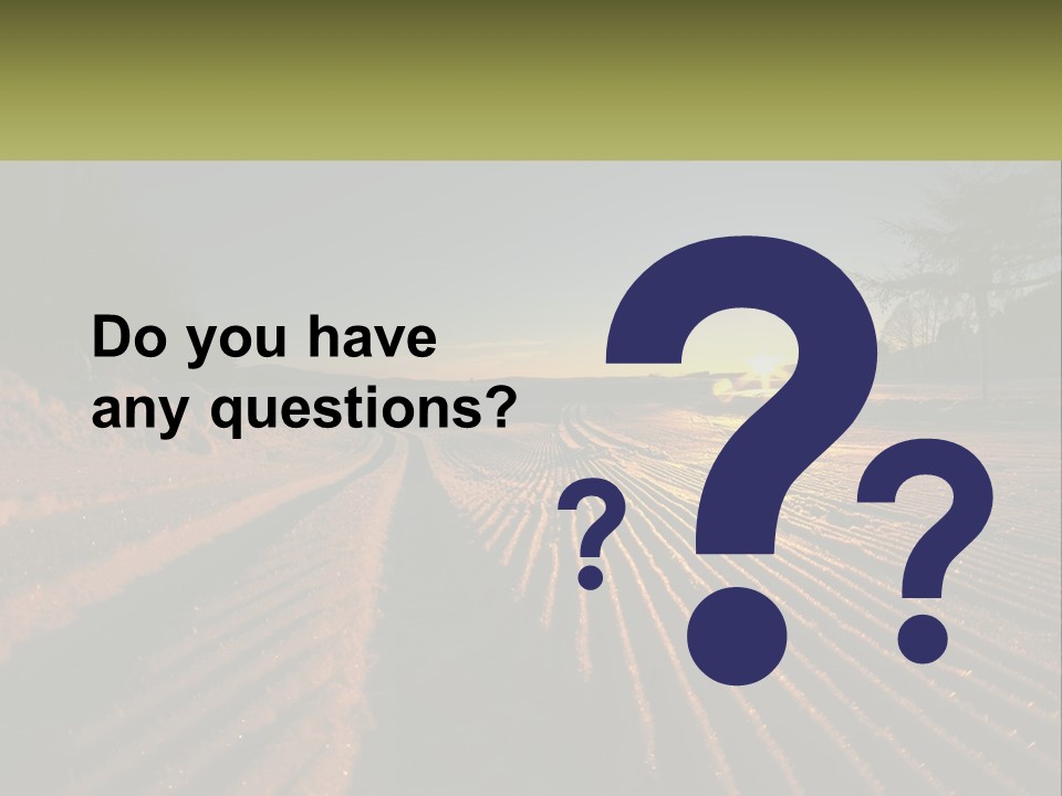 Crosscountry Fresh Trail PowerPoint Template