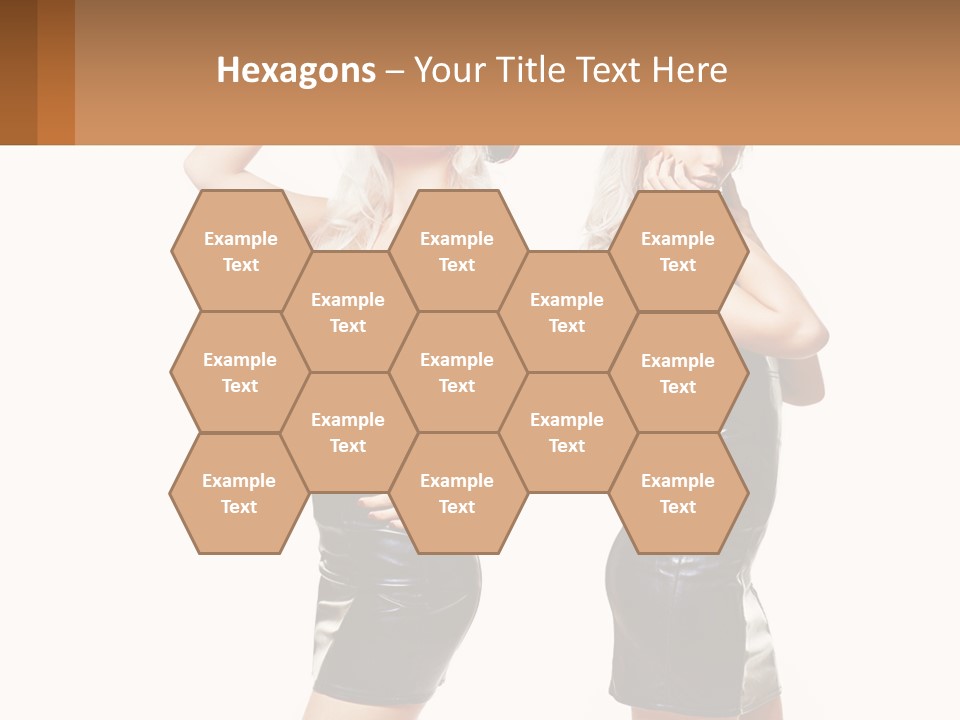 Standing Caucasian Hand PowerPoint Template