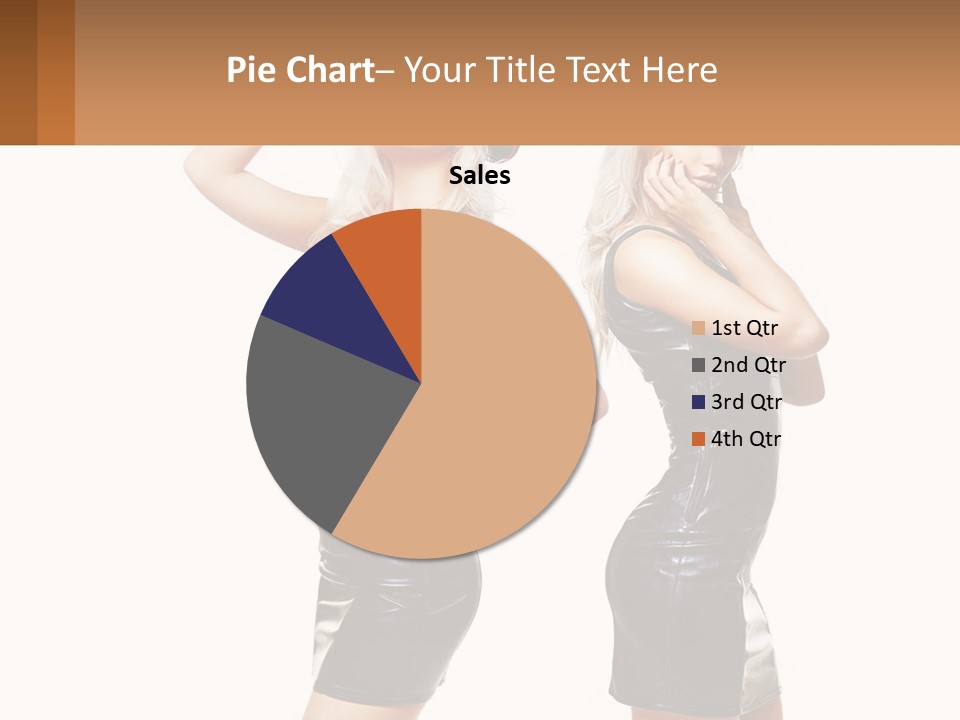 Standing Caucasian Hand PowerPoint Template