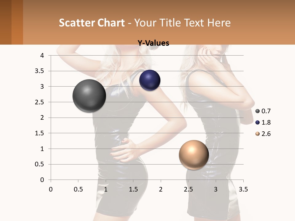 Standing Caucasian Hand PowerPoint Template