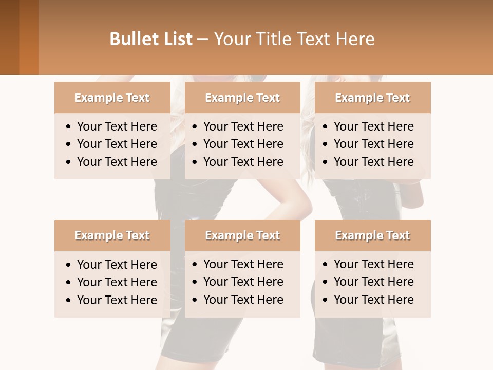 Standing Caucasian Hand PowerPoint Template