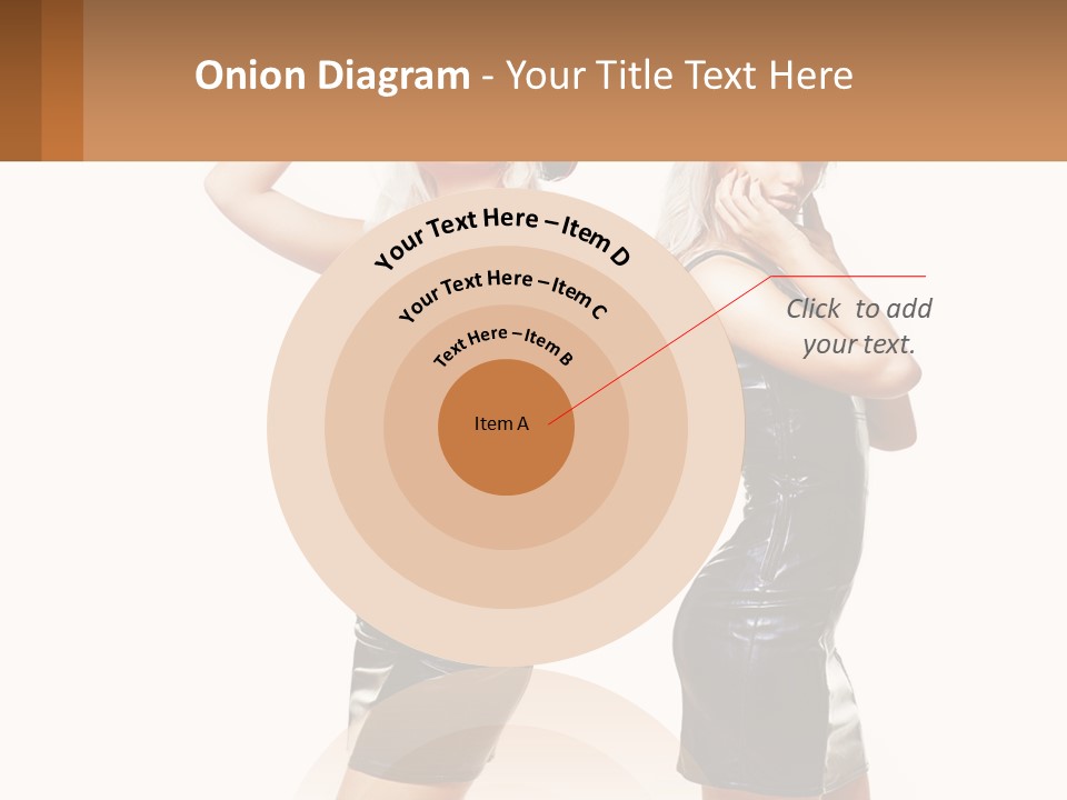 Standing Caucasian Hand PowerPoint Template