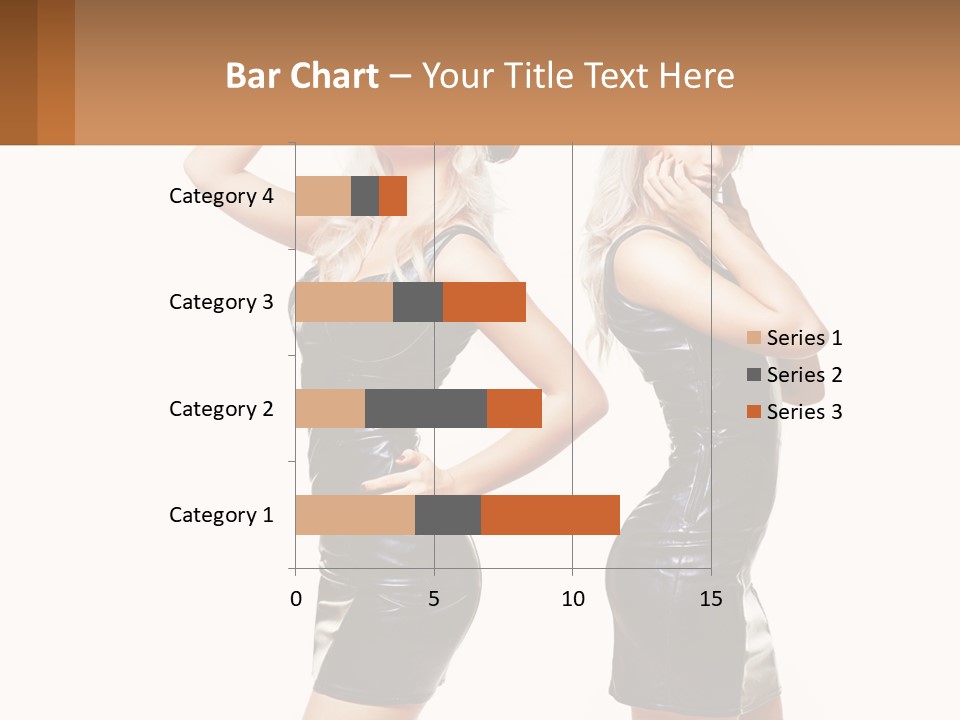 Standing Caucasian Hand PowerPoint Template