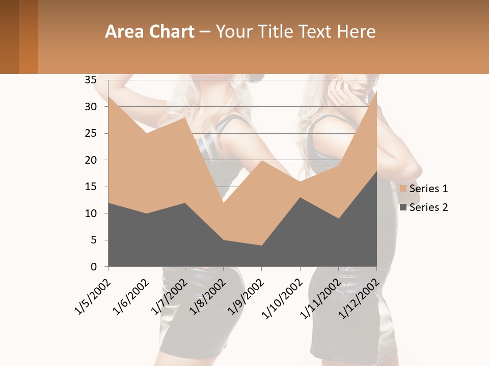 Standing Caucasian Hand PowerPoint Template
