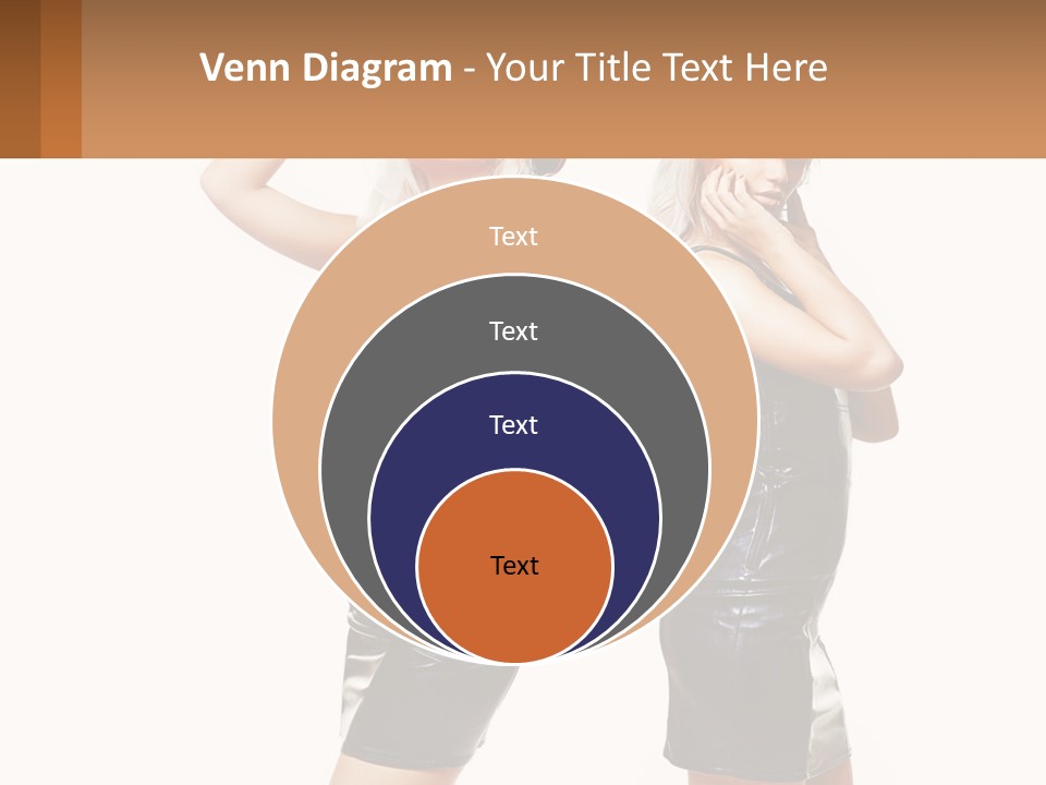 Standing Caucasian Hand PowerPoint Template