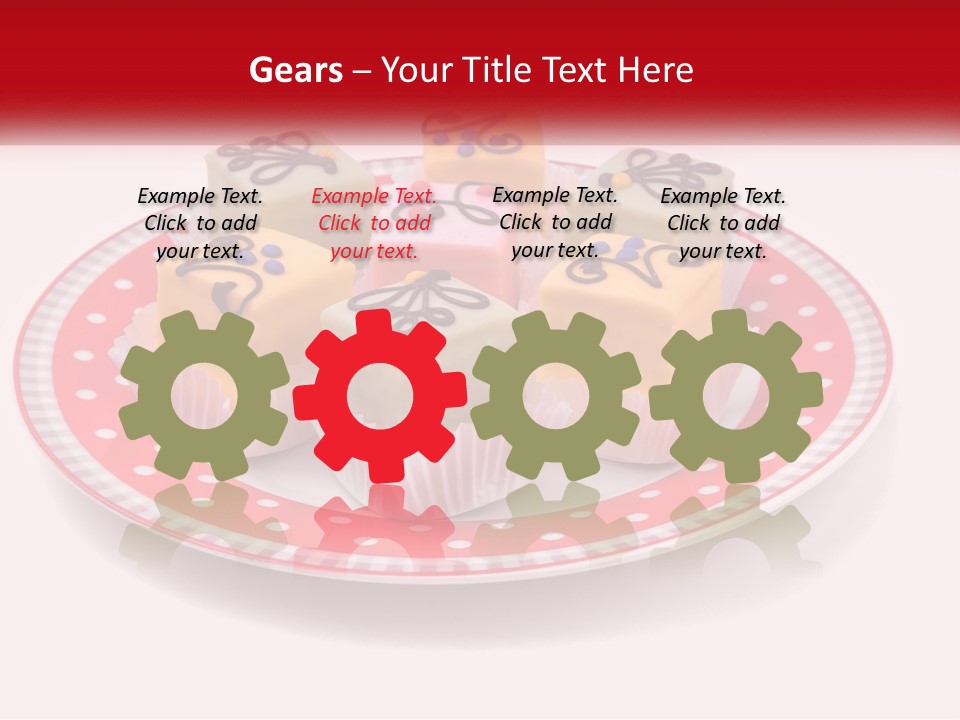 Spring Display Candy PowerPoint Template