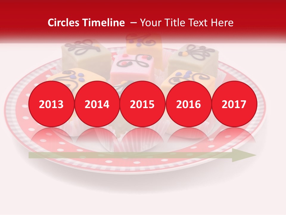 Spring Display Candy PowerPoint Template