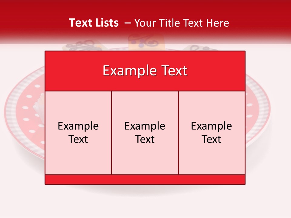 Spring Display Candy PowerPoint Template