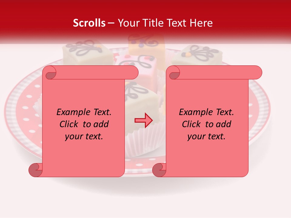 Spring Display Candy PowerPoint Template