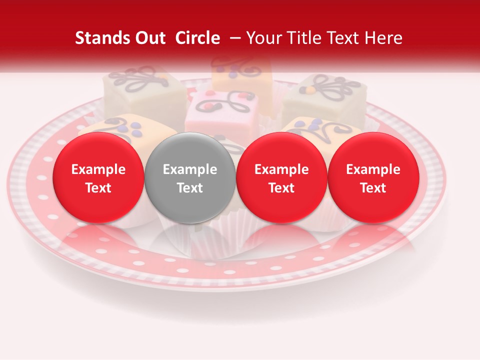 Spring Display Candy PowerPoint Template