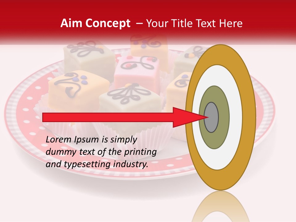 Spring Display Candy PowerPoint Template