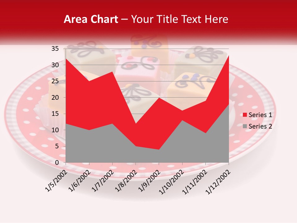 Spring Display Candy PowerPoint Template