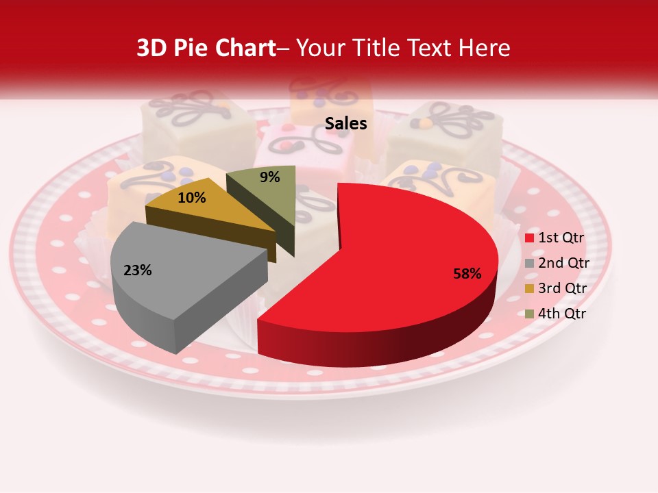 Spring Display Candy PowerPoint Template