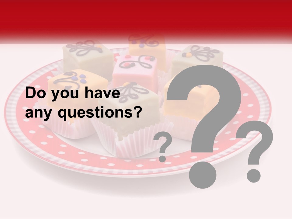 Spring Display Candy PowerPoint Template