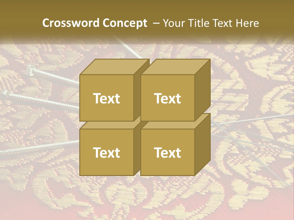 Old Needles Enhancer PowerPoint Template