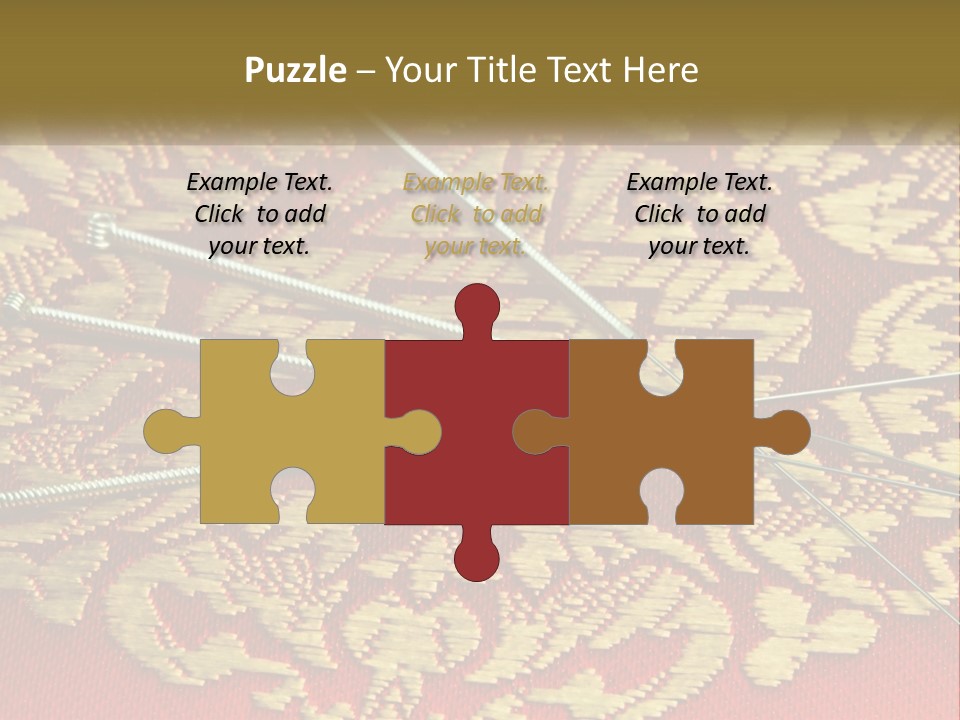 Old Needles Enhancer PowerPoint Template