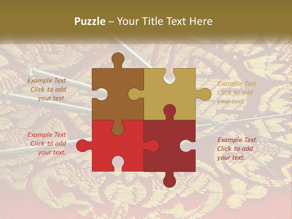 Old Needles Enhancer PowerPoint Template