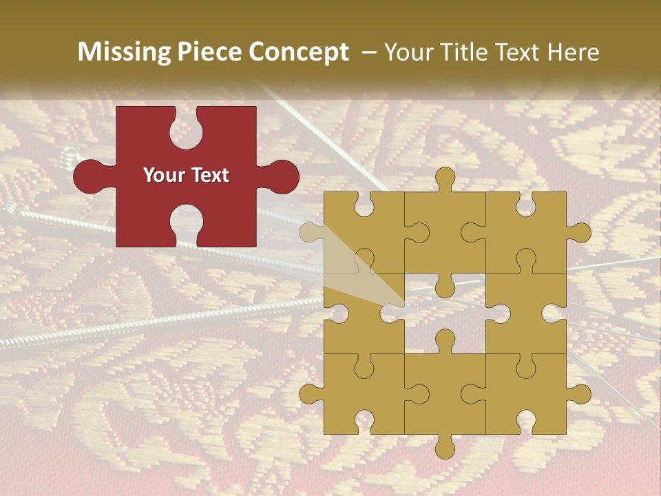 Old Needles Enhancer PowerPoint Template