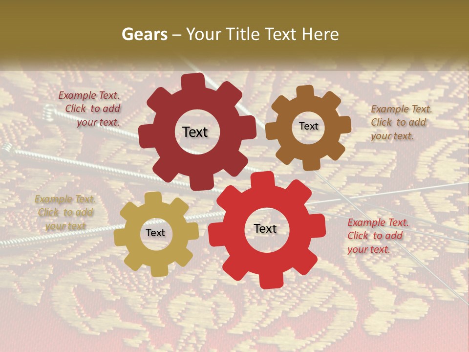 Old Needles Enhancer PowerPoint Template