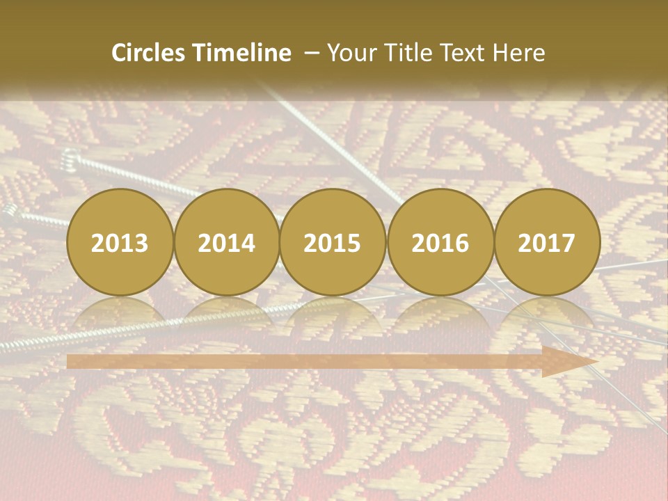 Old Needles Enhancer PowerPoint Template