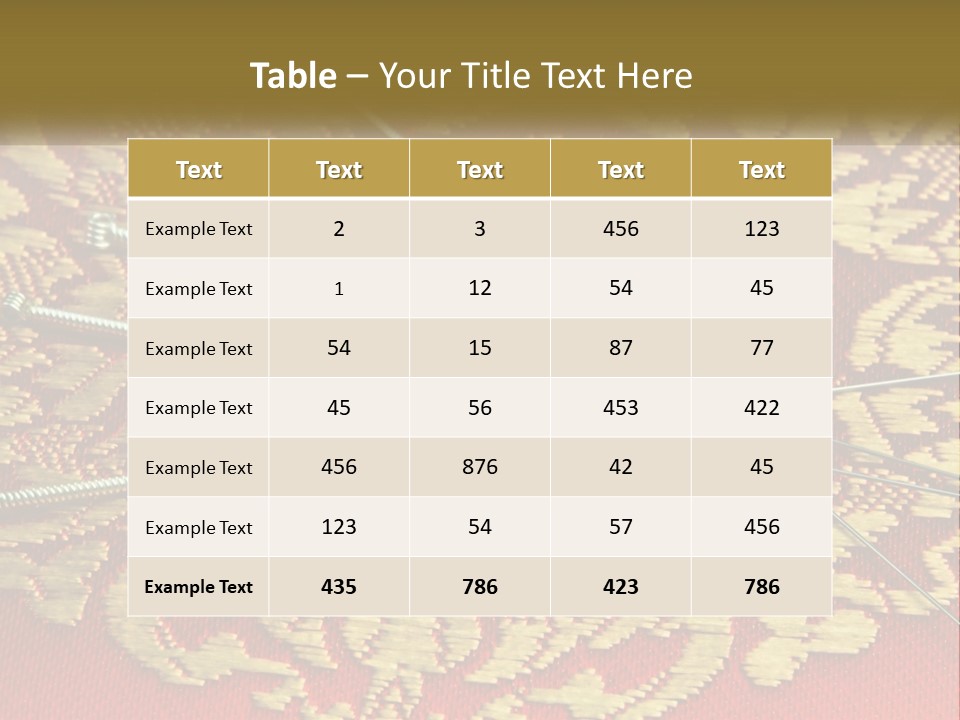 Old Needles Enhancer PowerPoint Template