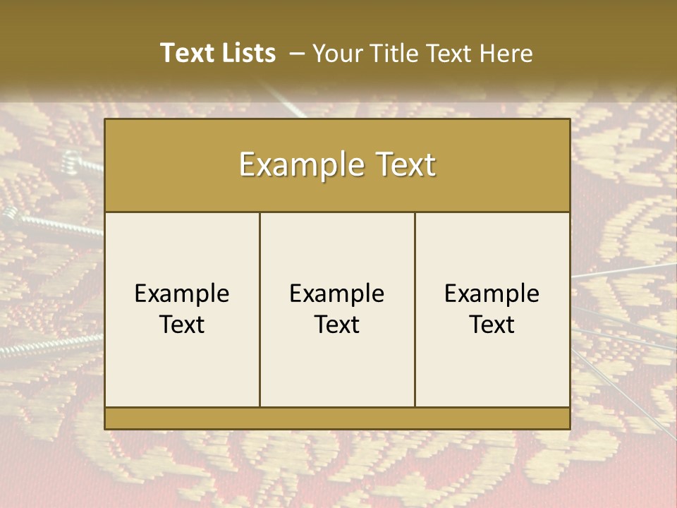 Old Needles Enhancer PowerPoint Template
