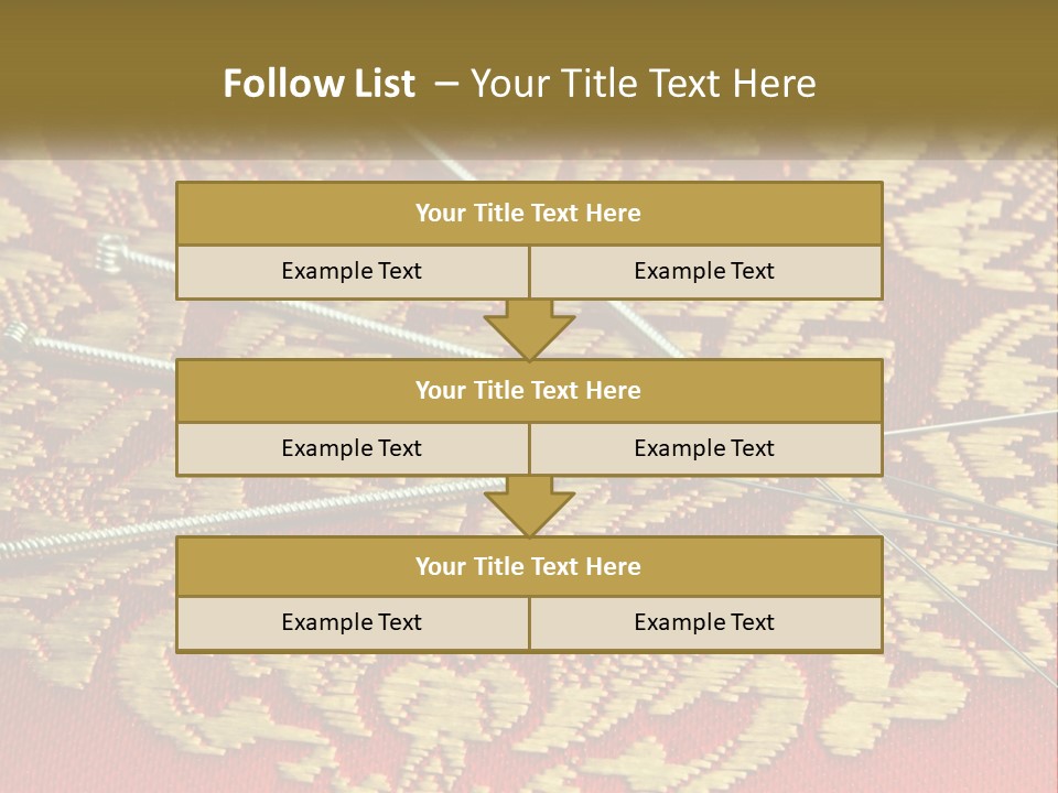 Old Needles Enhancer PowerPoint Template