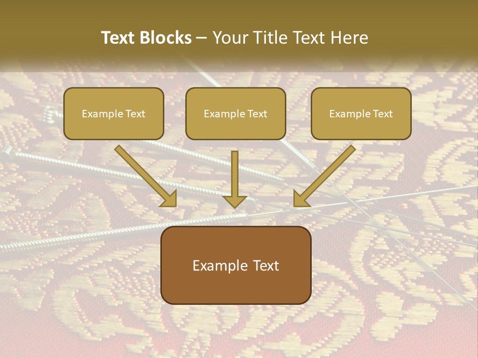 Old Needles Enhancer PowerPoint Template