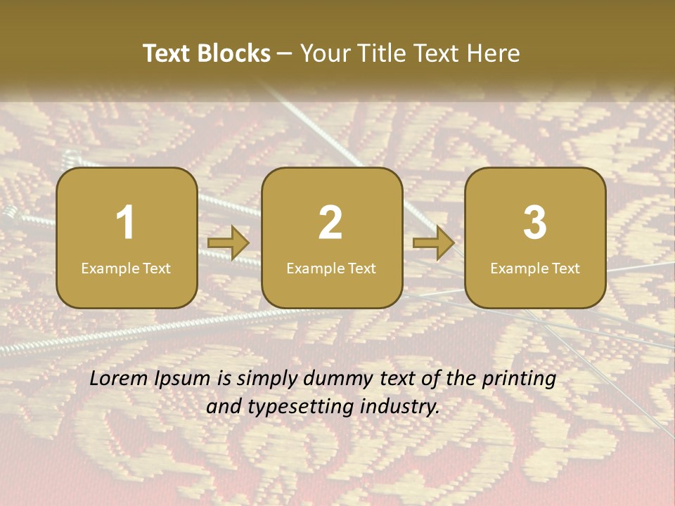Old Needles Enhancer PowerPoint Template