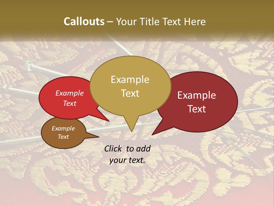 Old Needles Enhancer PowerPoint Template