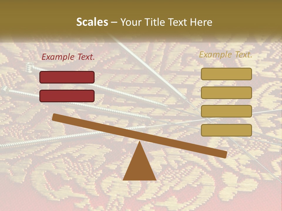 Old Needles Enhancer PowerPoint Template