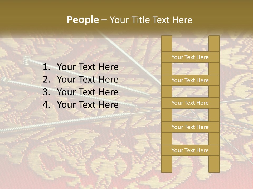 Old Needles Enhancer PowerPoint Template