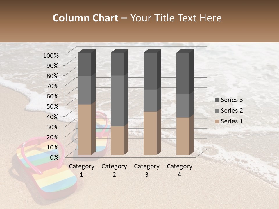 Sun Shore Blue PowerPoint Template