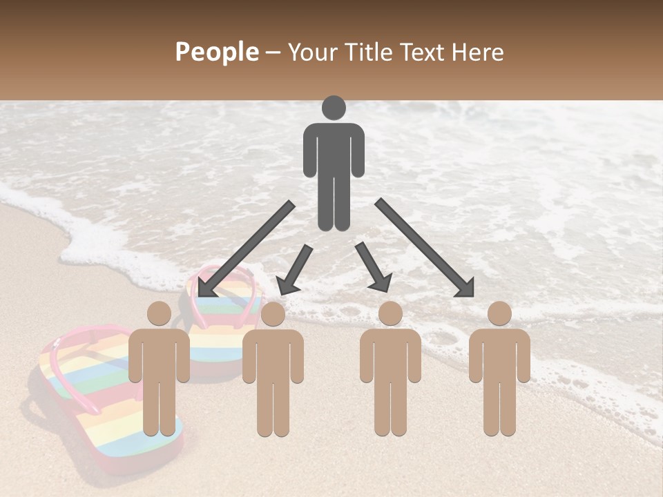 Sun Shore Blue PowerPoint Template