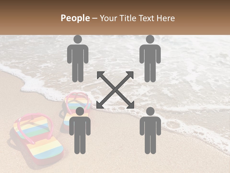 Sun Shore Blue PowerPoint Template