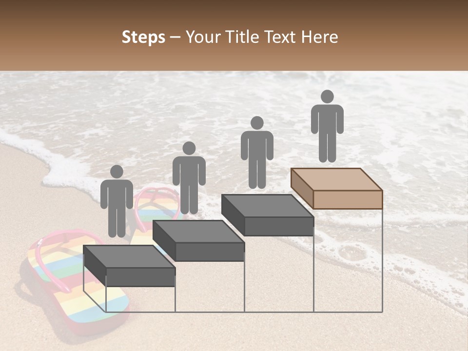 Sun Shore Blue PowerPoint Template