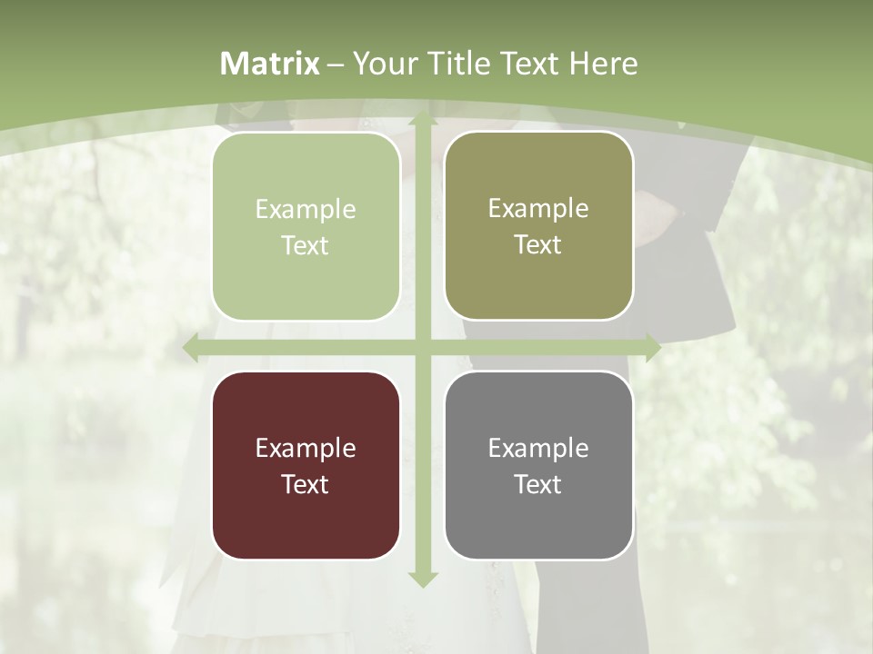 Holding Look Young PowerPoint Template