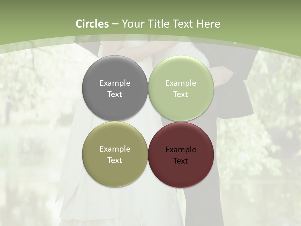 Holding Look Young PowerPoint Template