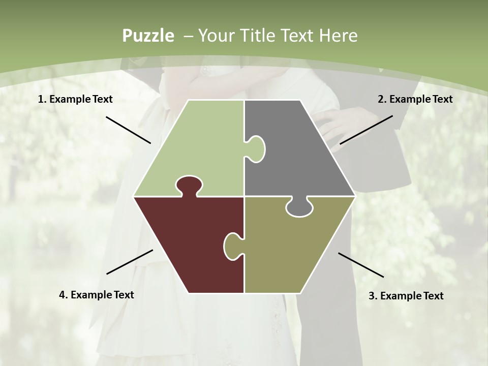 Holding Look Young PowerPoint Template