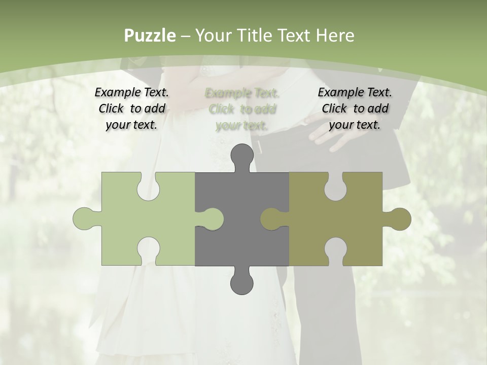 Holding Look Young PowerPoint Template