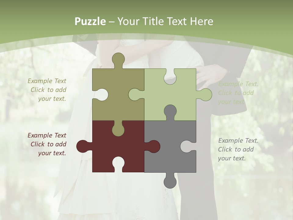 Holding Look Young PowerPoint Template