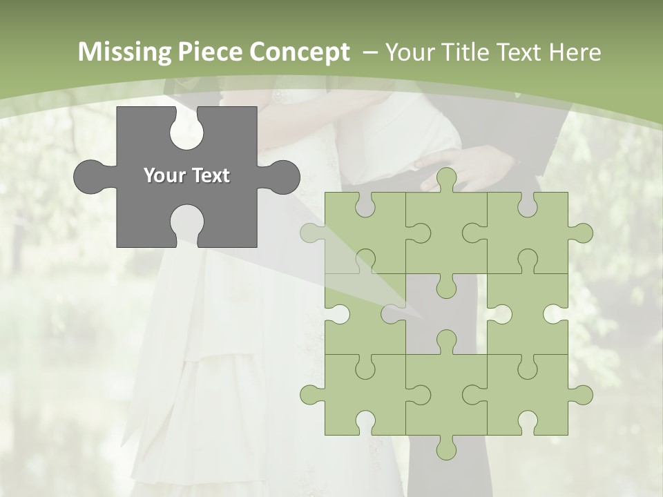 Holding Look Young PowerPoint Template