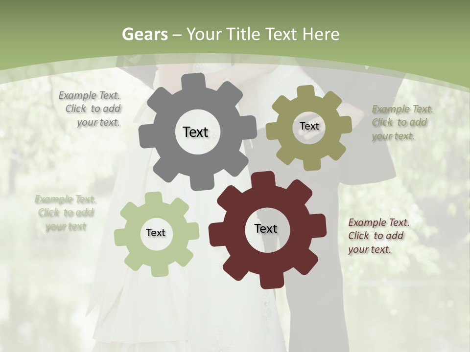 Holding Look Young PowerPoint Template