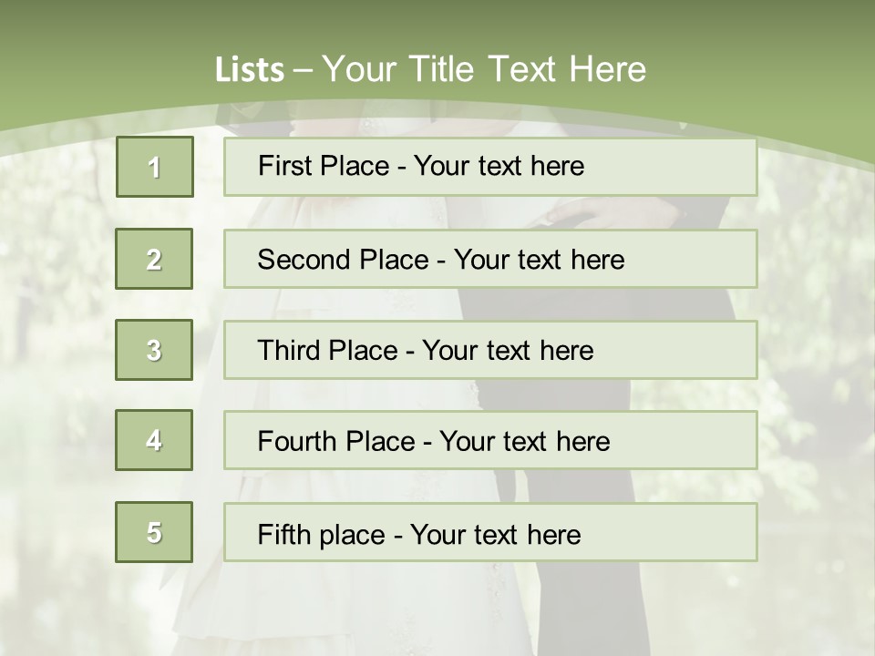 Holding Look Young PowerPoint Template