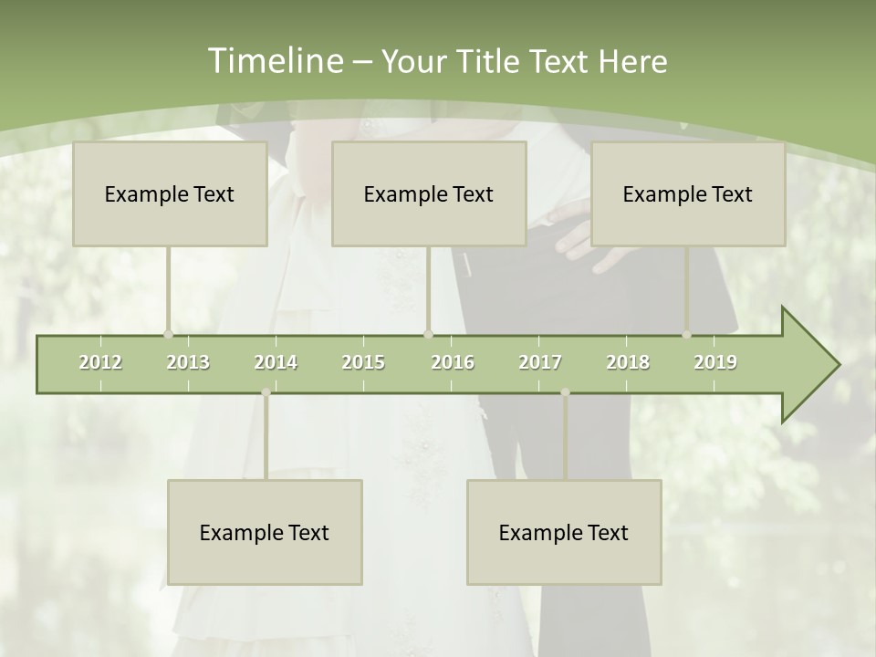 Holding Look Young PowerPoint Template