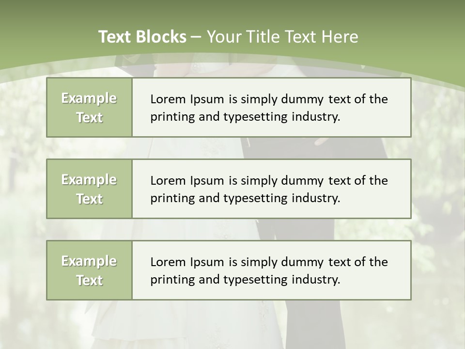 Holding Look Young PowerPoint Template