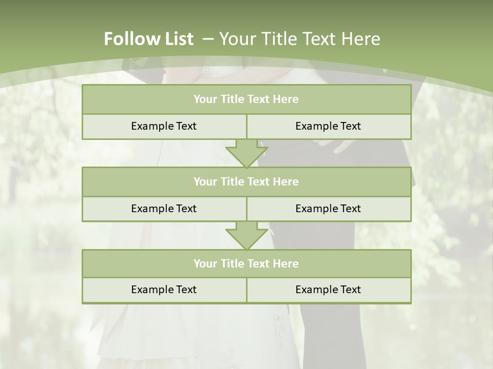 Holding Look Young PowerPoint Template