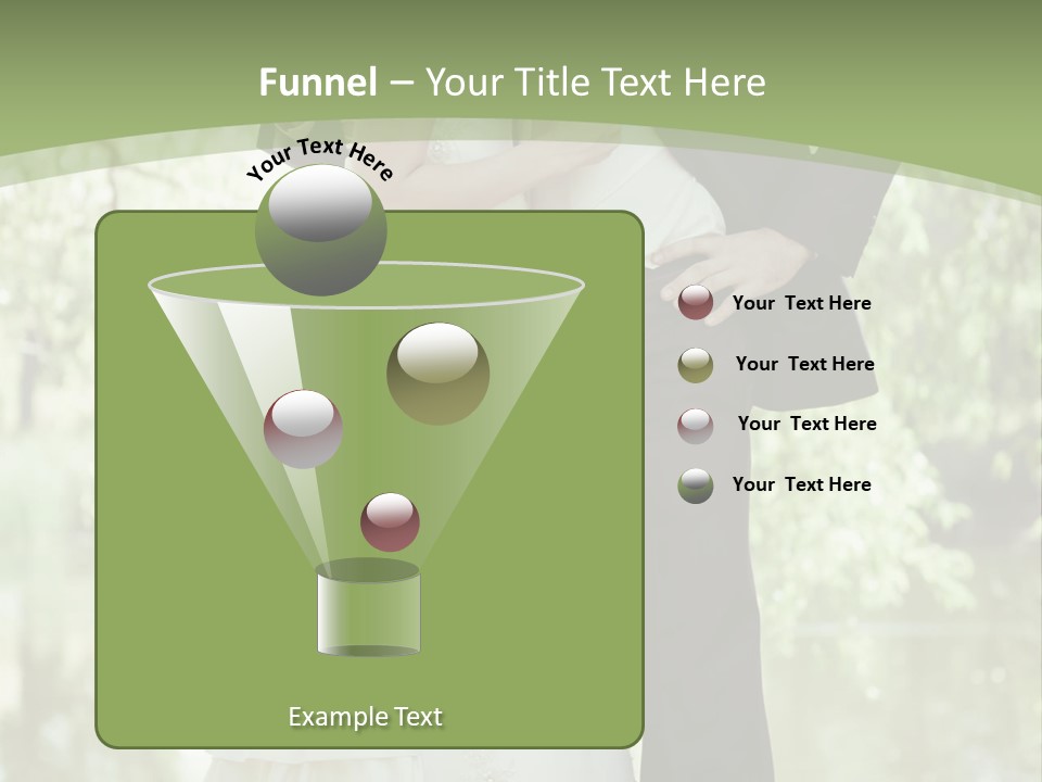 Holding Look Young PowerPoint Template